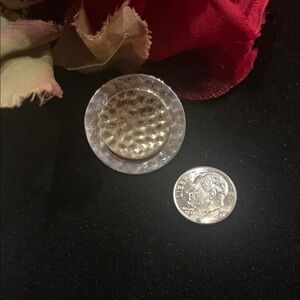 Silpada Sterling Silver and Brass Round Pendant